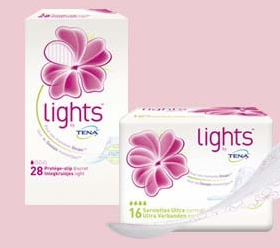 echantillons gratuits Light by Tena - tena.be