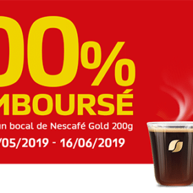 cafe nescafe Gold 200g rembourse - nescafepromo.be