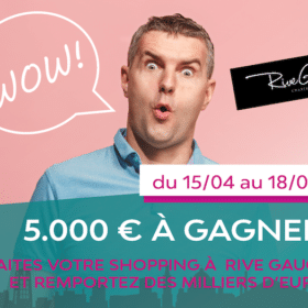 Participez au jeu Rive Gauche – Shop & Win 2019