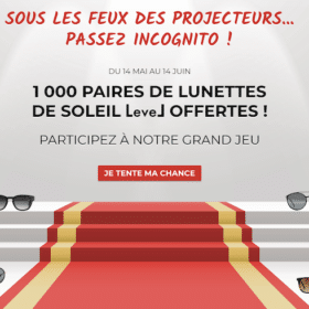 jeu-concours Sous les feux des projecteurs, passez incognito