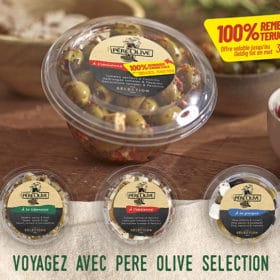remboursement produit pere Olive Selection