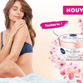 concours devenir testeuse - NIVEA Body Souffle Fleur de Cerisier & Huile de Jojoba 