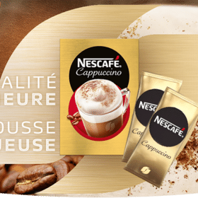 Action Nescafe Cappuccino Free samples - nestlepromo.be