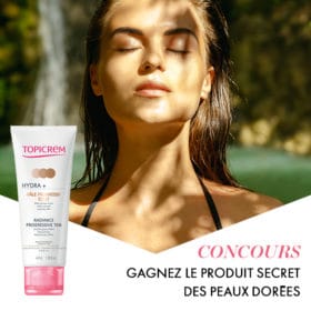 Concours : gagnez le produit secret des peaux dorees