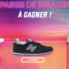 Gagnez une paire de sneakers