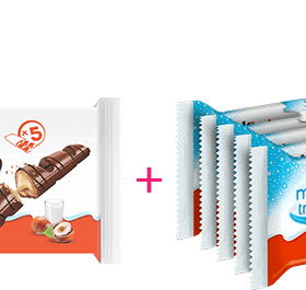 Votre Kinder tranche au lait offert pour un Kinder Bueno achete