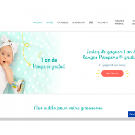 jeu concours Pampers