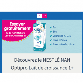 lait de croissance NAN Optipro