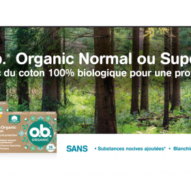 tampons o.b. Organic Cotton Normal ou Super